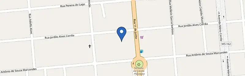 Mapa da estação ERB Solar