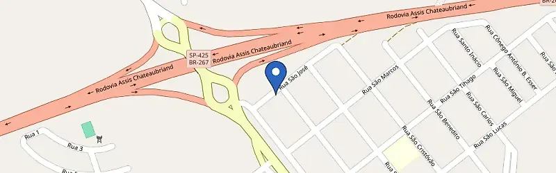 Mapa da estação Hotel Tuiuiu