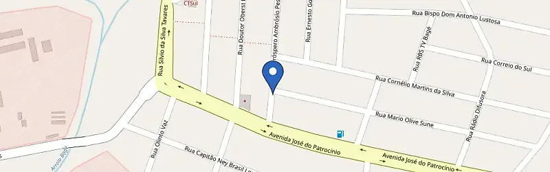 Mapa da estação Residencial