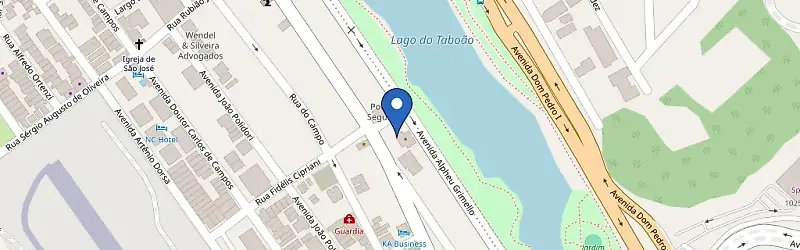 Mapa da estação Academia Smart Fit - Bragança Paulista