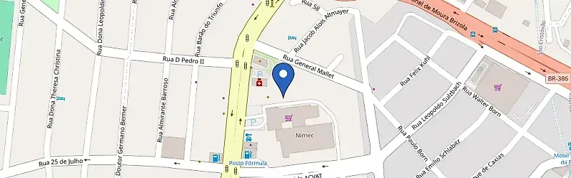 Mapa da estação Desco Atacado