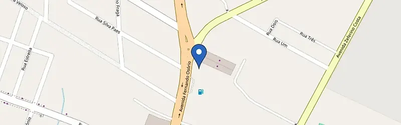 Mapa da estação Gwm Concessionária