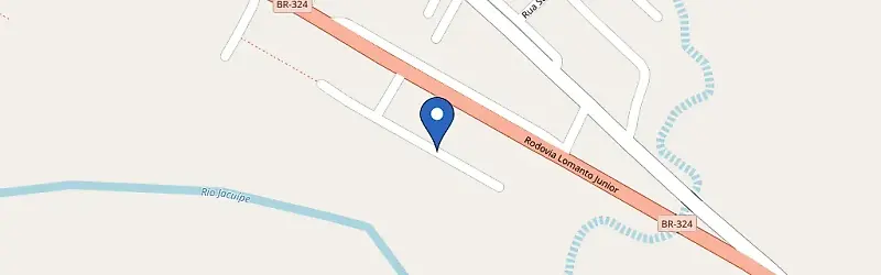 Mapa da estação Posto Radar