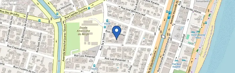 Mapa da estação 1001 Burger E Lava Jato