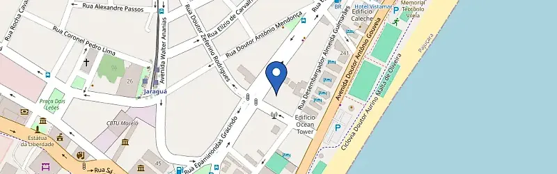 Mapa da estação Estacionamento Ibis Budget