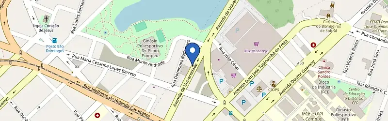 Mapa da estação Aira Hotel