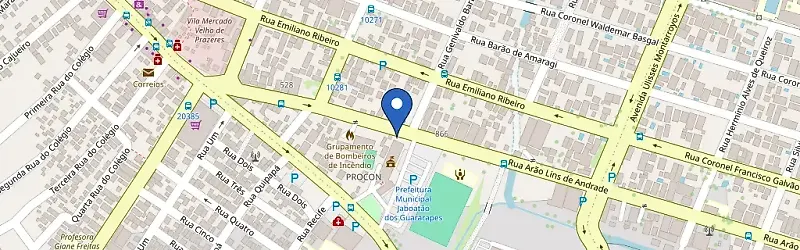 Mapa da estação Pref. Jaboatão Dos Guararapes - Full Charge