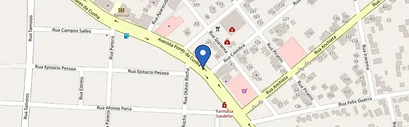 Mapa da estação Agrocampo
