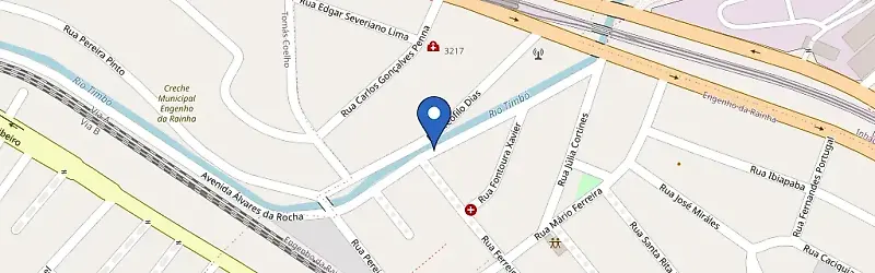 Mapa da estação Recar Supermercado Guanabara Engenho Da Rainha