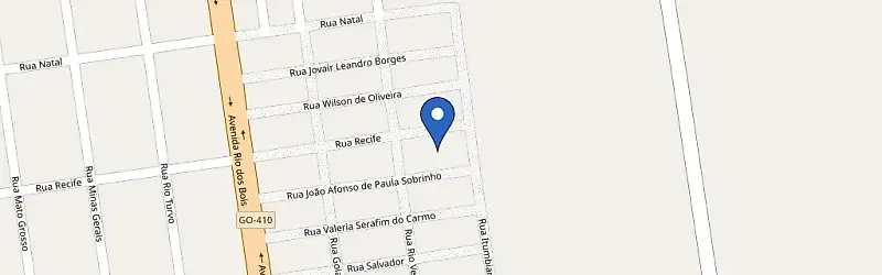 Mapa da estação Recanto Prime