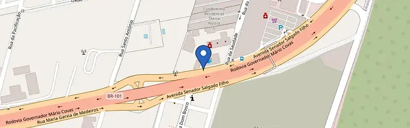 Mapa da estação ZON (RN) - POSTO EMAUS