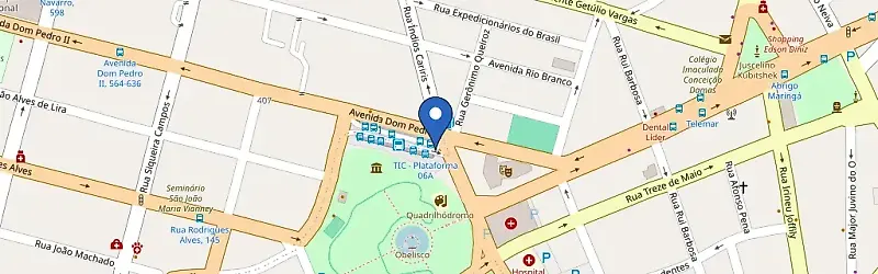 Mapa da estação Campina Grande