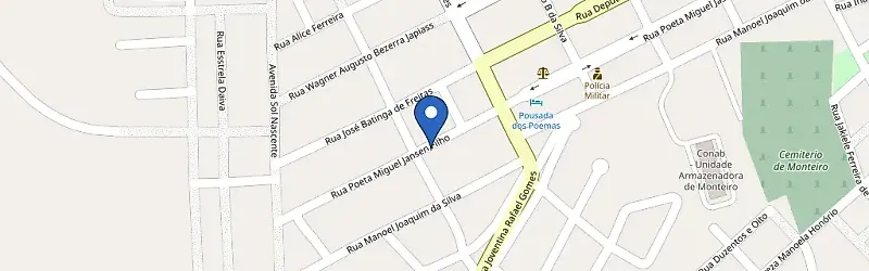 Mapa da estação Residencial, Porém Disponível