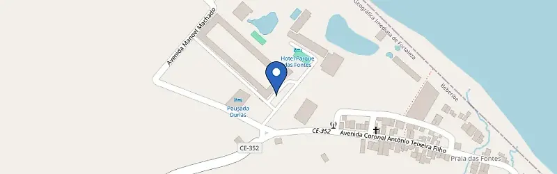 Mapa da estação Hotel Parque Das Fontes