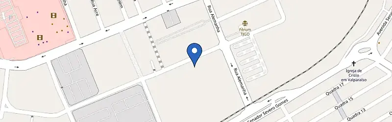 Mapa da estação Supermercado Nossa Kasa