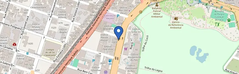 Mapa da estação Ion Mobilidade - Jsimões