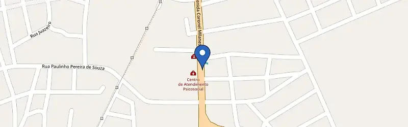 Mapa da estação Mega Express Hotel