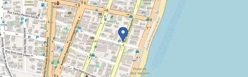 Mapa da estação Planeta Charger-Galeria San Rafael