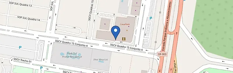 Mapa da estação YellotMob - Casa Park Shopping
