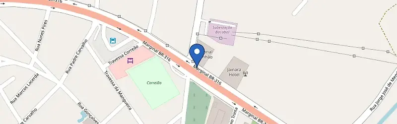 Mapa da estação Equatorial