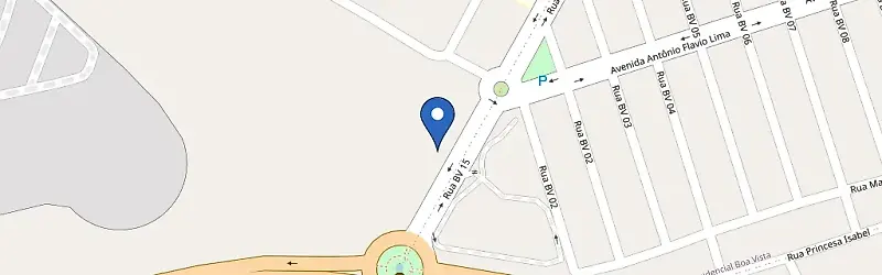 Mapa da estação YellotMob - Costa Sen. Canedo