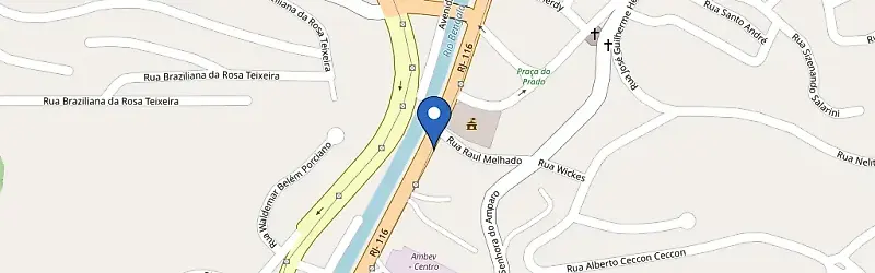Mapa da estação Frisoldas
