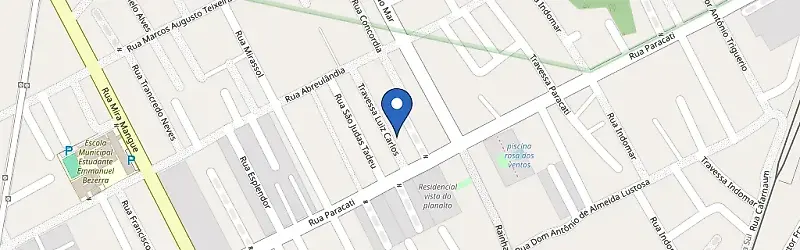 Mapa da estação Condomínio João Helio