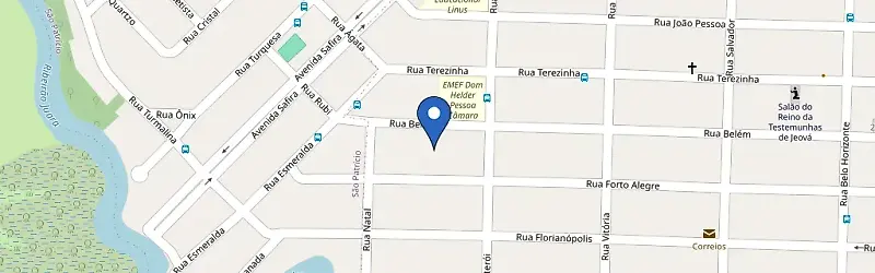 Mapa da estação Lira’s House
