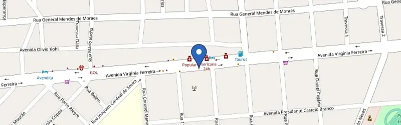 Mapa da estação Gigantão