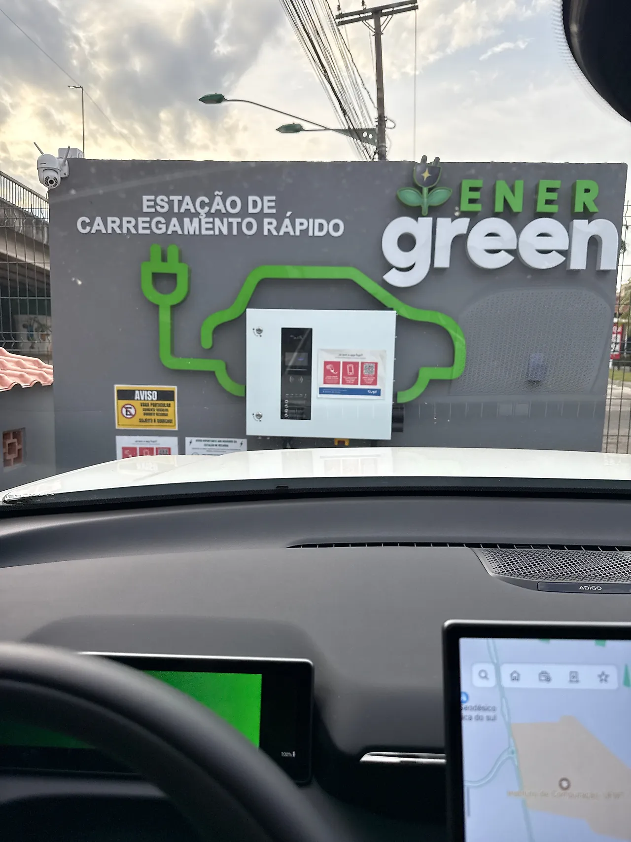 Estação EnerGreen Posto BR / Rotatória UFMT