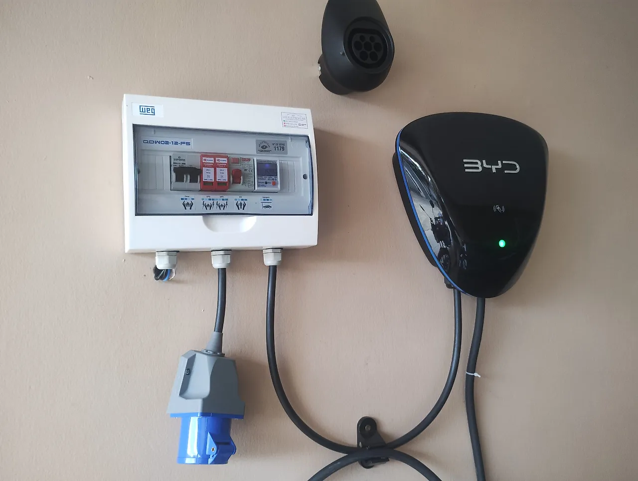 Estação Wallbox BYD