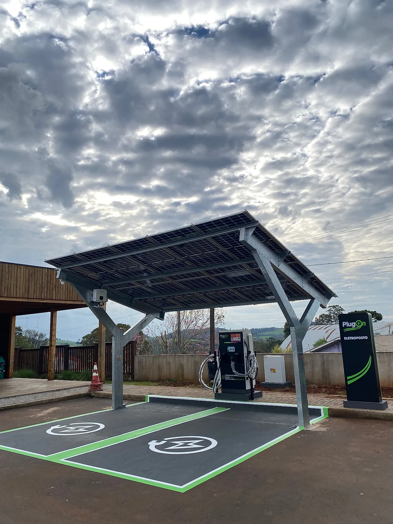 Estação Posto San Rafael - PlugOn- 80 kW