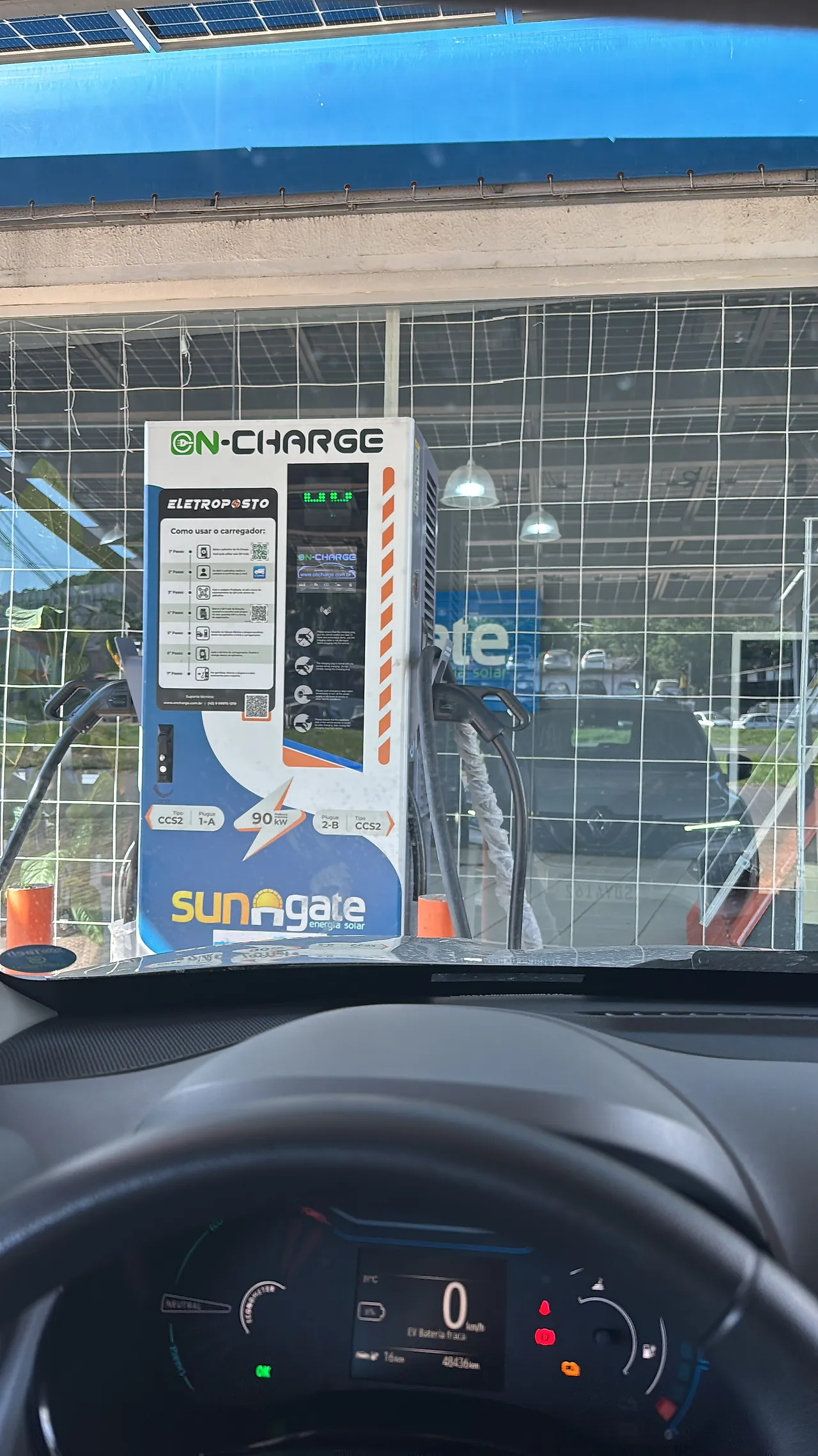 Estação On-Charge | Sun Gate Energia Solar