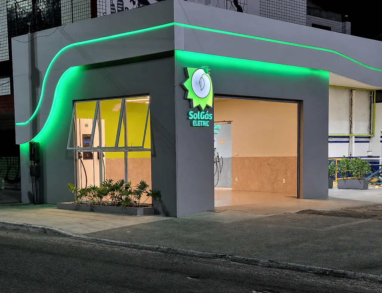 Estação SolGás Eletric Centro