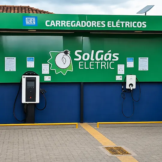Foto 1 da estação SolGás Eletric Unamar