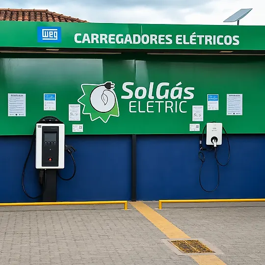 Foto 1 da estação SolGás Eletric Unamar