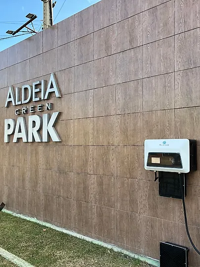 Foto 1 da estação Aldeia Green Park - Inergy Solar