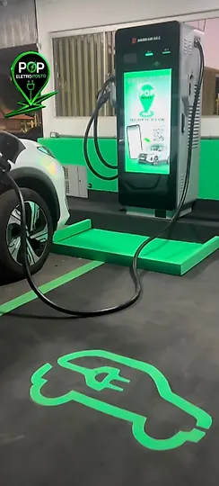 Foto 4 da estação POP ELETROPOSTO RÁPIDO 60kW