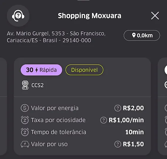Foto 2 da estação Shopping Moxuara