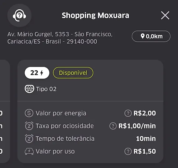 Foto 3 da estação Shopping Moxuara