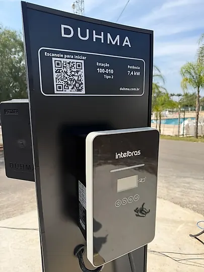 Foto 1 da estação Parque Maeda - Estacionamento