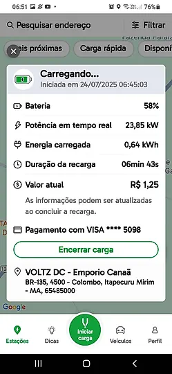 Foto 1 da estação VOLTZ - Empório Canaã