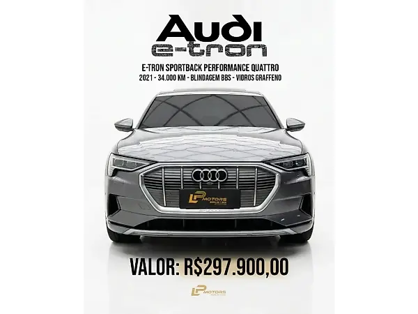 Audi E-tron S Sportback - Imagem 1