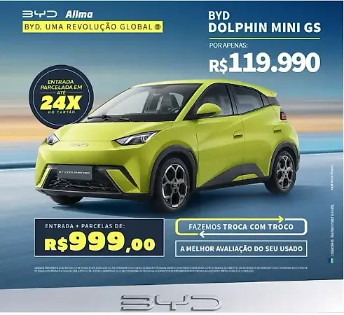BYD Dolphin - Imagem 1