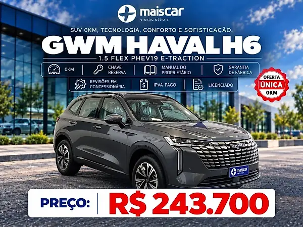 GWM Haval H6 Phev Flex - Imagem 1