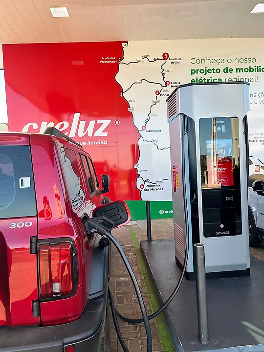 Foto 1 da estação Creluz - Usina Solar Ametista do Sul