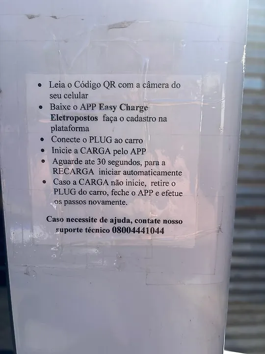 Foto 2 da estação EasyCharge