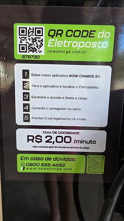 Foto 2 da estação Porto Calém Praia Hotel - Now Charge