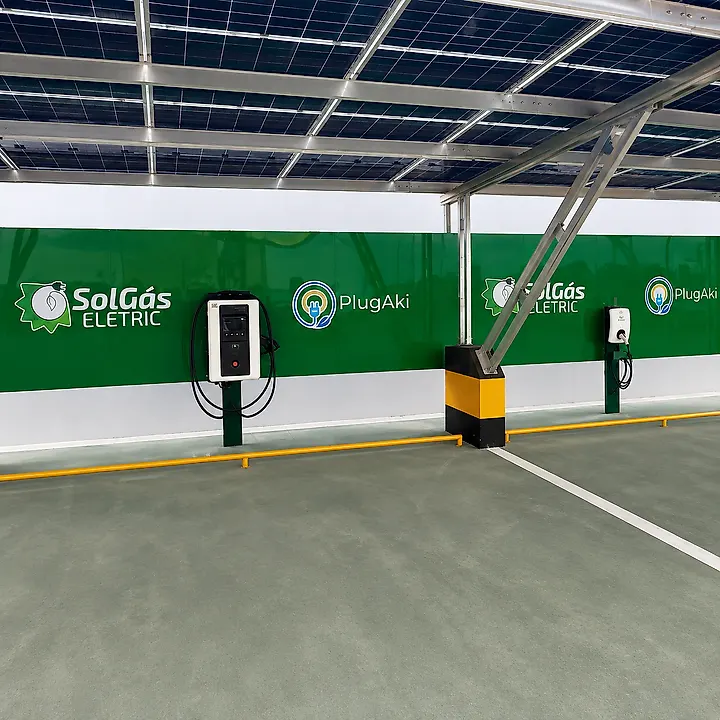 Foto 1 da estação SolGás Eletric Porto do Carro